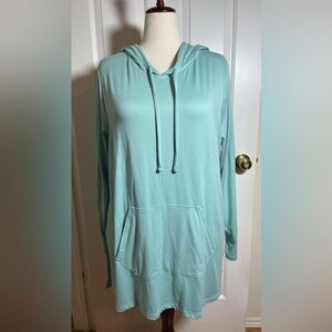 Livi Active Mint Green Lightweight Hoodie